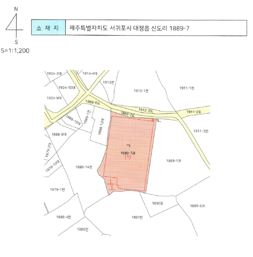 제주특별자치도 서귀포시 대정읍 신도리 1889-7 과수원 경매 사진 37
