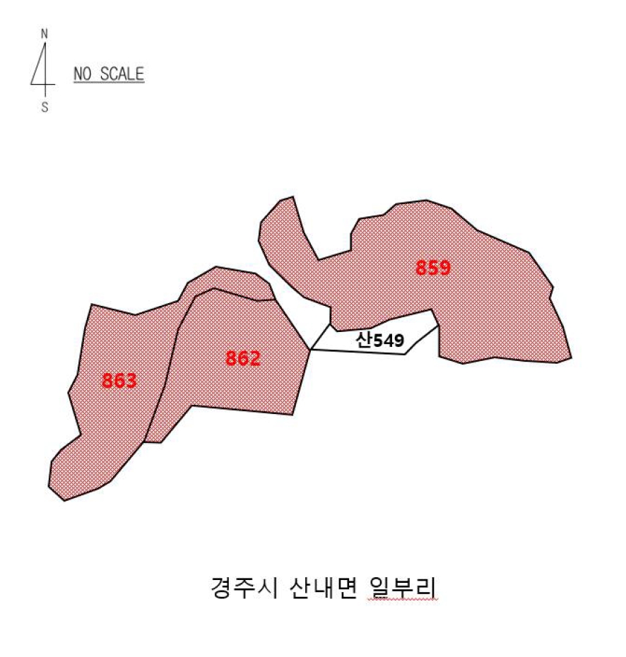 경상북도 경주시 산내면 일부리 859 외 2필지 답 경매 사진 8