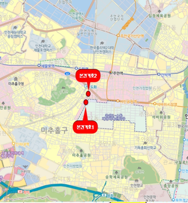 인천 미추홀구 도화동 440-1, 7층705호 (도화동,대영아파트) 외 2필지 아파트 경매 사진 14