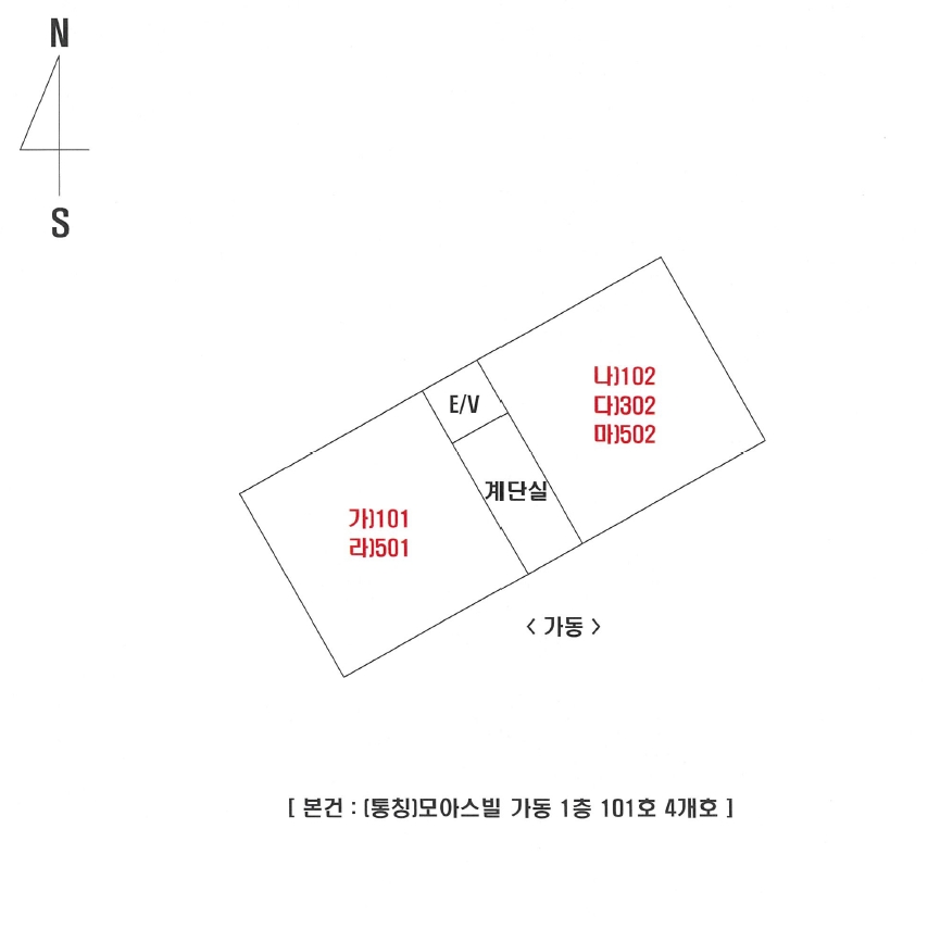 경북 예천군 풍양면 낙상리 75, 4층 502호 (가동) 다세대주택 경매 사진 6