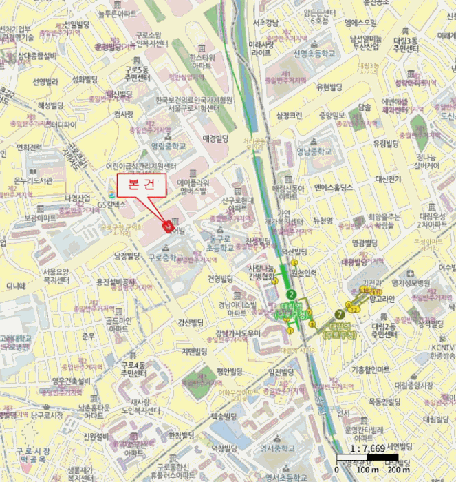 서울특별시 구로구 구로동 98-10 비즈트위트 그린 제12층 제1203호 다세대(빌라) 경매 사진 25