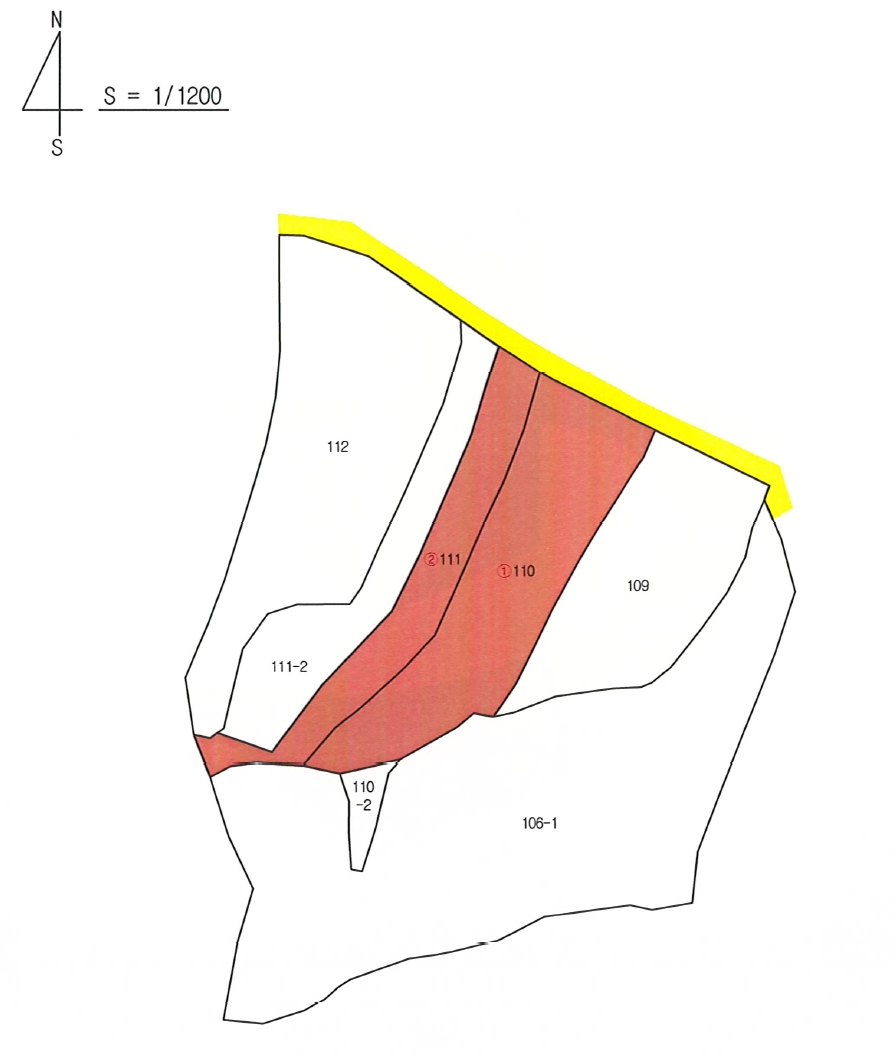 경상북도 포항시 북구 흥해읍 덕성리 110 외 1필지 전 경매 사진 7