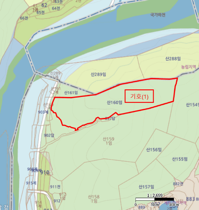 경상남도 산청군 생초면 어서리 산160 임야 경매 사진 11