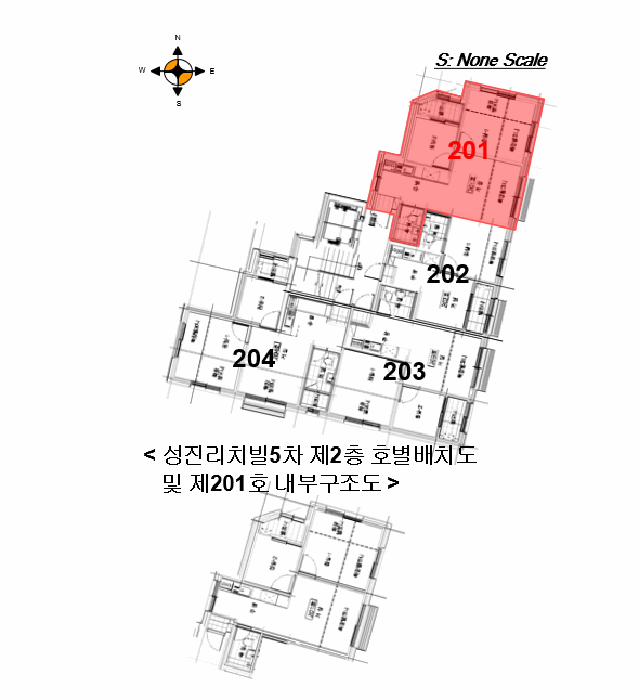 서울특별시 관악구 신림동 713-1 성진리치빌5차 2층201호 외 1필지 다세대주택 경매 사진 12