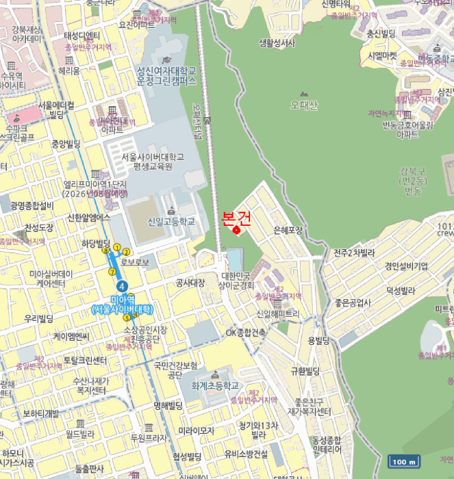 서울특별시 강북구 미아동 258-641 1층 1호 다세대(빌라) 경매 사진 29