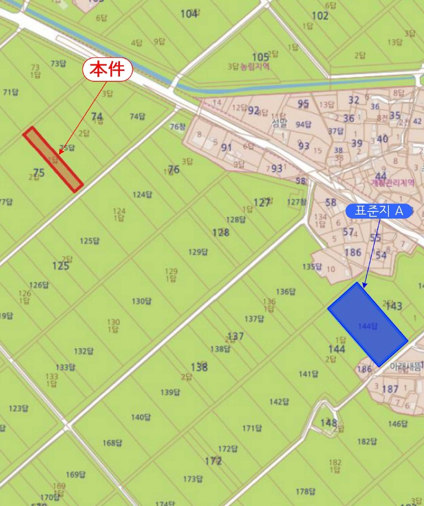 충청남도 당진시 합덕읍 도리 75-1 답 경매 사진 21