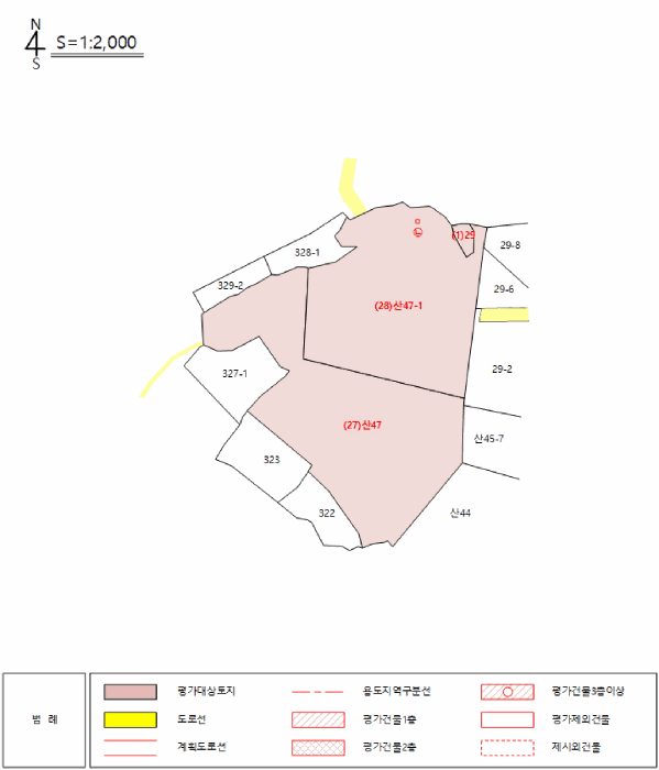경상북도 영천시 금호읍 삼호리 29 외 27필지 답 경매 사진 46