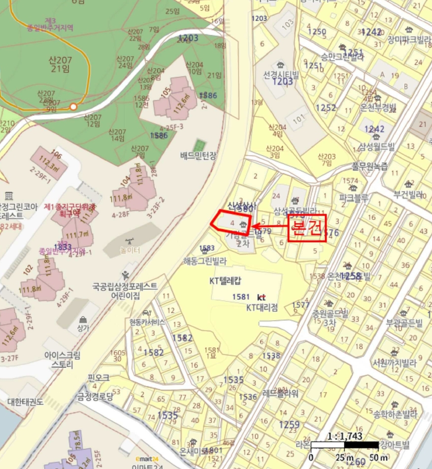 부산광역시 동래구 온천동 1580-4 가람골드빌2차 에이동 2층202호 다세대(빌라) 경매 사진 15