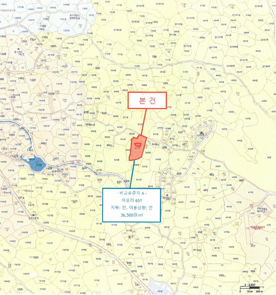 제주특별자치도 제주시 애월읍 어음리 645-1 외 1필지 임야 경매 사진 15