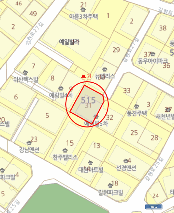 서울특별시 은평구 갈현동 515-31 예림빌5차 2층204호 외 1필지 근린상가 경매 사진 14