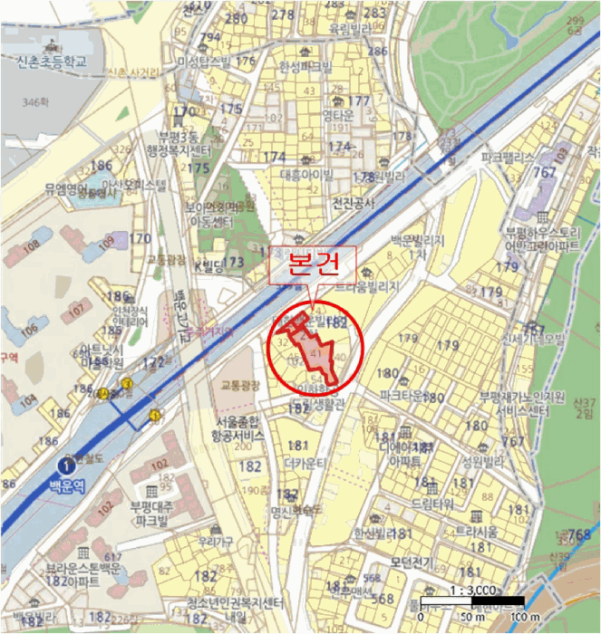 인천광역시 부평구 십정동 182-41 이클래스 101동 3층302호 외 2필지 오피스텔(주거) 경매 사진 12