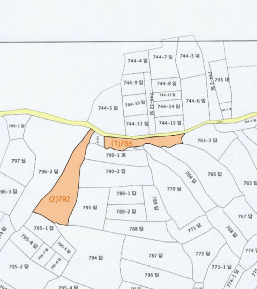 경기도 화성시 송산면 고정리 765 임야 경매 사진 4