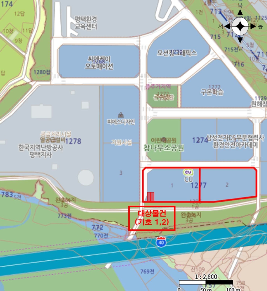 경기도 평택시 고덕면 해창리 1277-1 고덕에스티브이지식산업센터 1층102호 외 1필지 지식산업센터 경매 사진 12