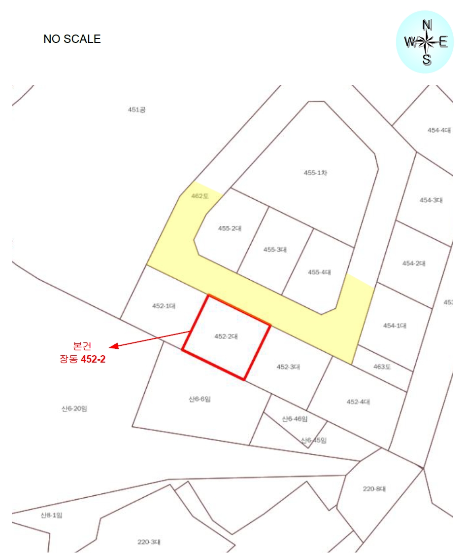 대전광역시 유성구 장동 452-2 대지 경매 사진 14