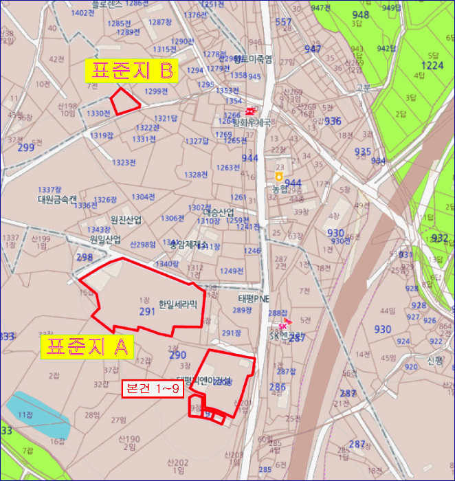 충청남도 논산시 연무읍 마전리 290 외 3필지 공장 경매 사진 59