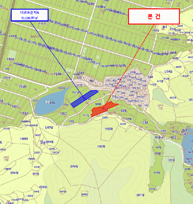 경상북도 포항시 북구 기북면 대곡리 527-2 답 경매 사진 15