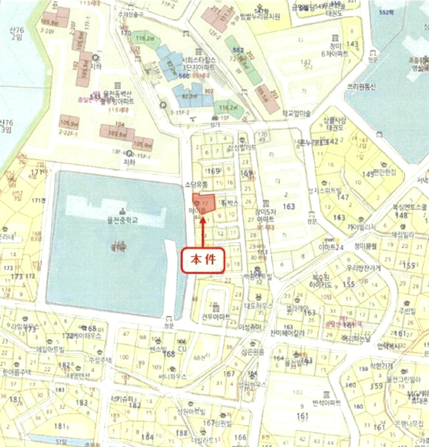 경기 수원시 장안구 율전동 169-17, 3층302호 (율전동,메이플) 도시형생활주택 경매 사진 10
