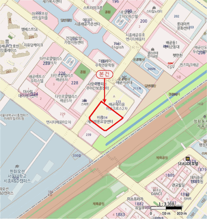 경기도 시흥시 배곧동 234 배곧헤리움어반크로스1차 에이동 1층111호 근린상가 경매 사진 13