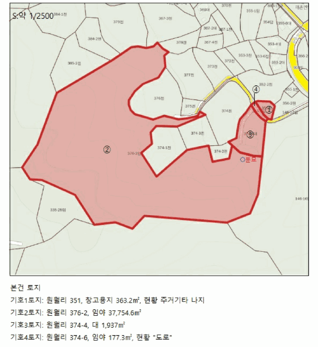 충청북도 제천시 백운면 원월리 351 외 3필지 단독주택 경매 사진 55
