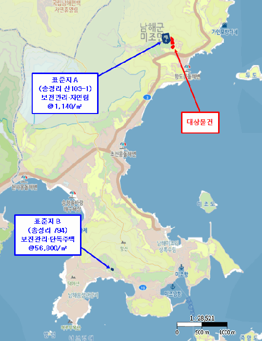 경상남도 남해군 미조면 송정리 산58-10 외 1필지 임야 경매 사진 4