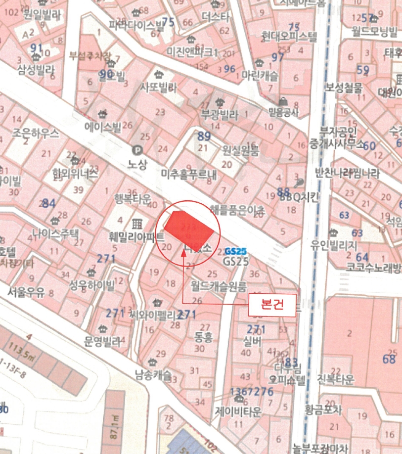 인천광역시 미추홀구 주안동 273-6 이츠 7층701호 외 1필지 오피스텔(주거) 경매 사진 11