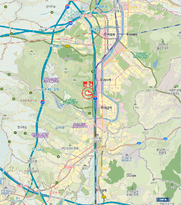 경기도 성남시 분당구 금곡동 305-2 더헤리티지 103동 2층204호 외 2필지 노유자시설 경매 사진 10