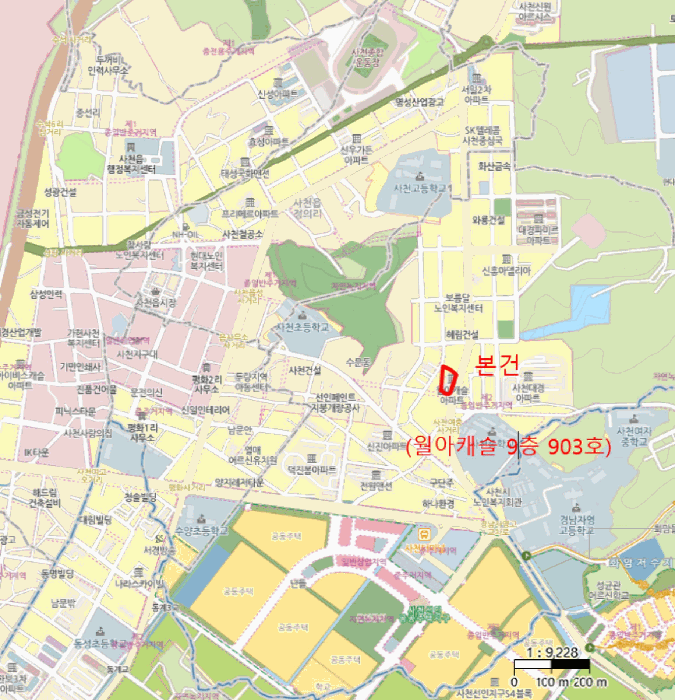 경상남도 사천시 사천읍 선인리 176-4 월아캐슬 9층903호 외 1필지 아파트 경매 사진 12