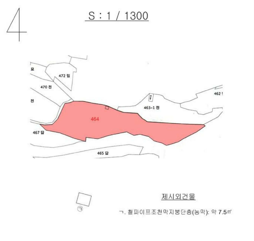 경상남도 밀양시 단장면 국전리 464 답 경매 사진 22