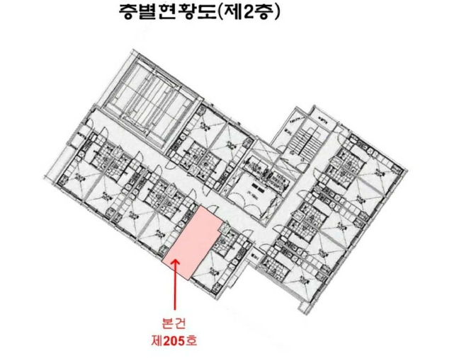 서울특별시 강서구 화곡동 987-7 원타워5차오피스텔 제2층 제205호 외 2필지 오피스텔(주거) 경매 사진 17