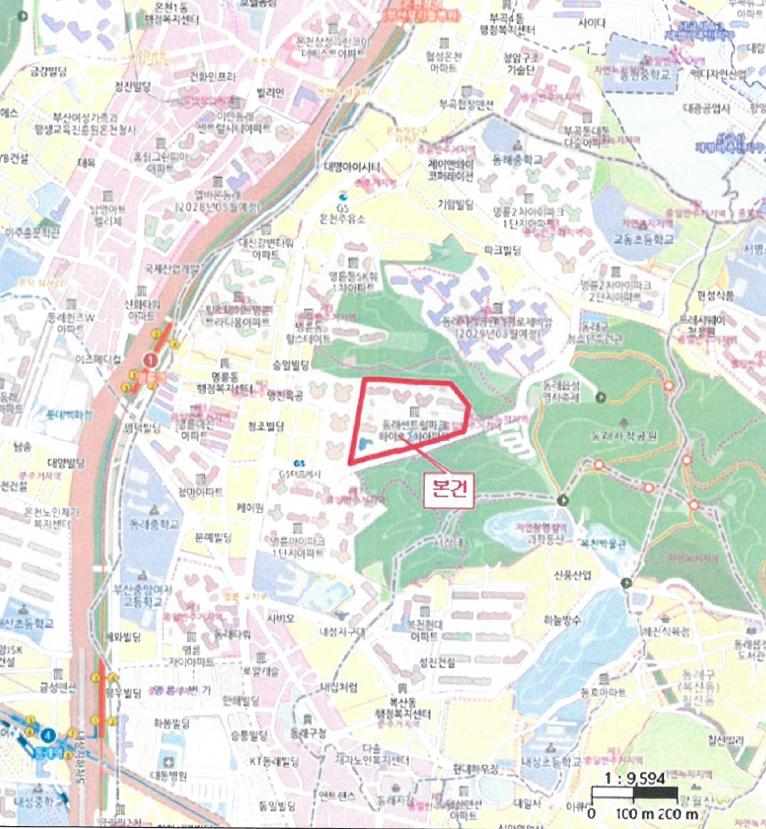 부산광역시 동래구 명륜동 756-1 동래센트럴파크하이츠2차 207동 9층901호 아파트 경매 사진 15