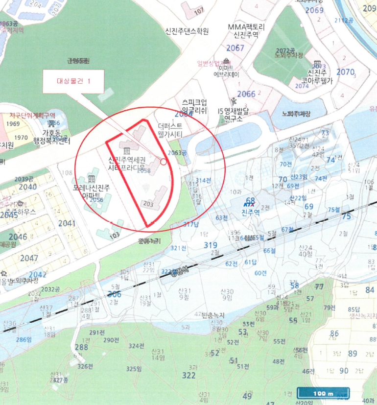 경상남도 진주시 가좌동 2058 시티프라디움 상가2동 1층102호 근린상가 경매 사진 21