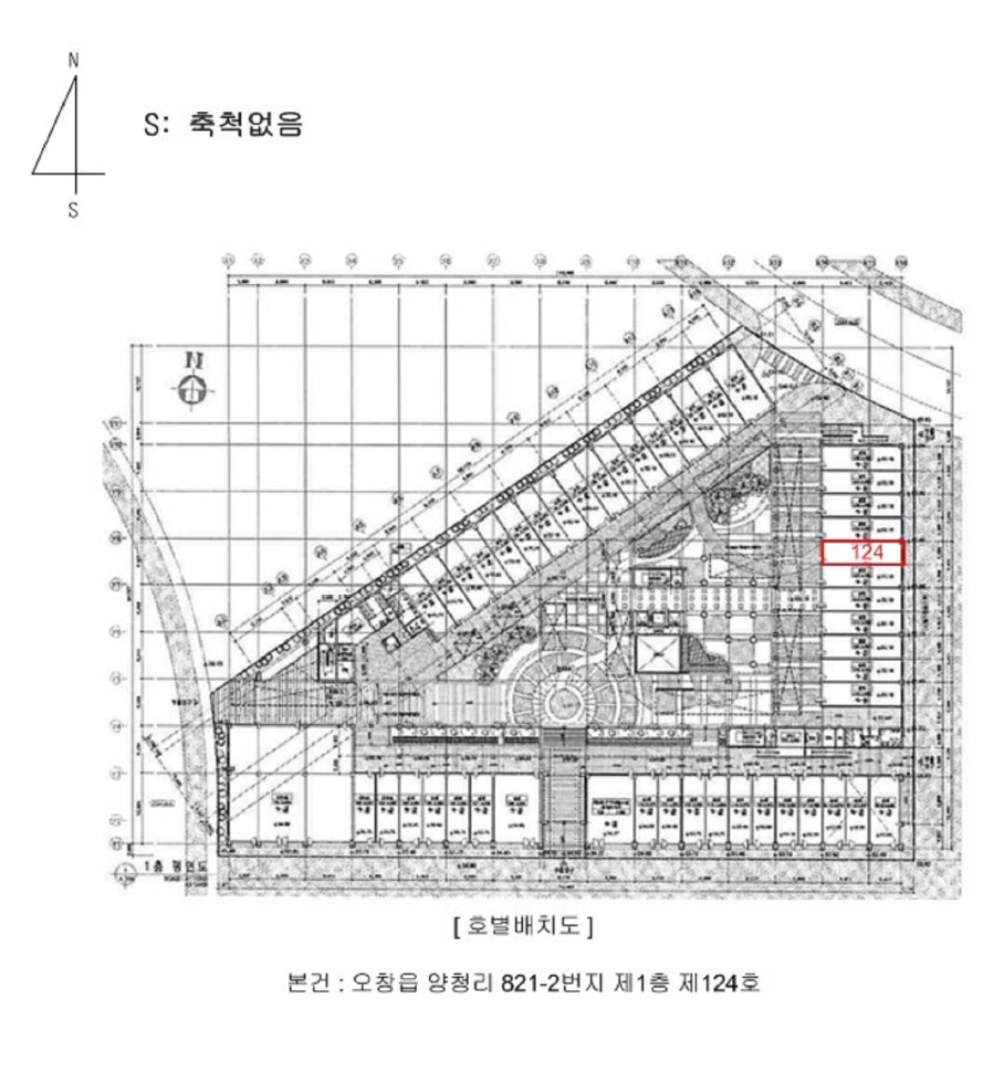 충청북도 청주시 청원구 오창읍 양청리 821-2 1층124호 근린상가 경매 사진 12