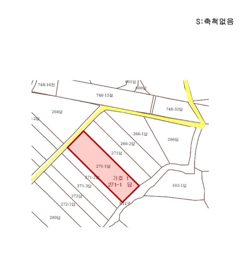 충청북도 옥천군 이원면 강청리 271-1 답 경매 사진 18