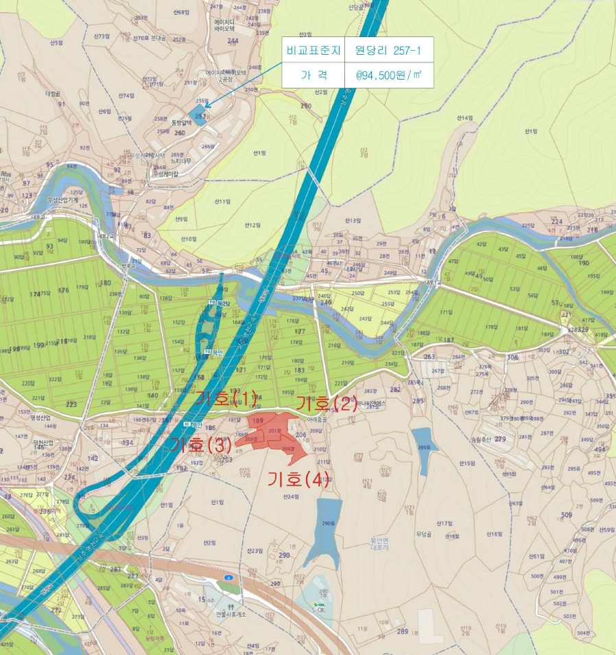경상북도 영천시 북안면 내포리 189-1 외 3필지 공장 경매 사진 63