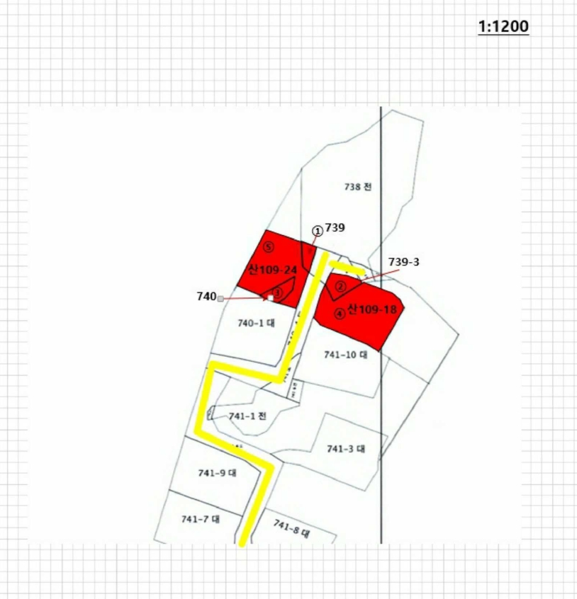 전라남도 순천시 상사면 흘산리 739 외 2필지 전 경매 사진 10