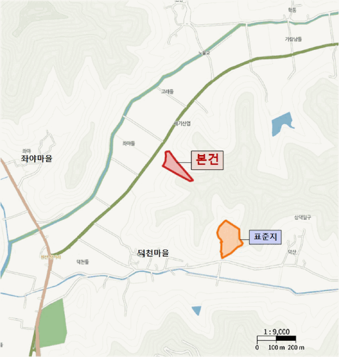 전라남도 함평군 신광면 삼덕리 산72 임야 경매 사진 15
