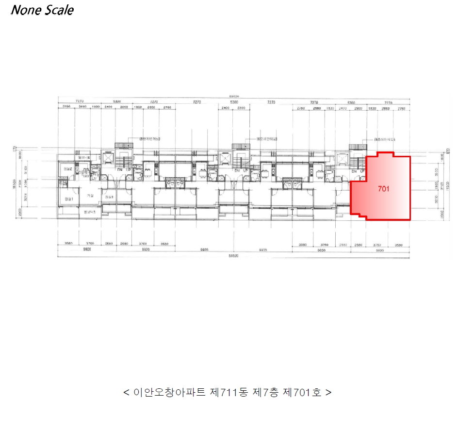 충청북도 청주시 청원구 오창읍 각리 646-6 이안오창아파트 711동 7층701호 아파트 경매 사진 16