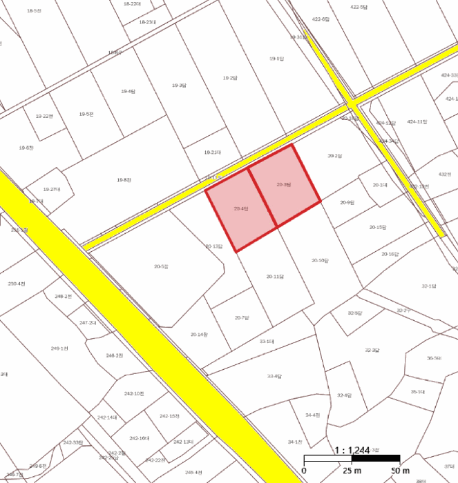 경상북도 경주시 건천읍 조전리 20-3 답 경매 사진 9