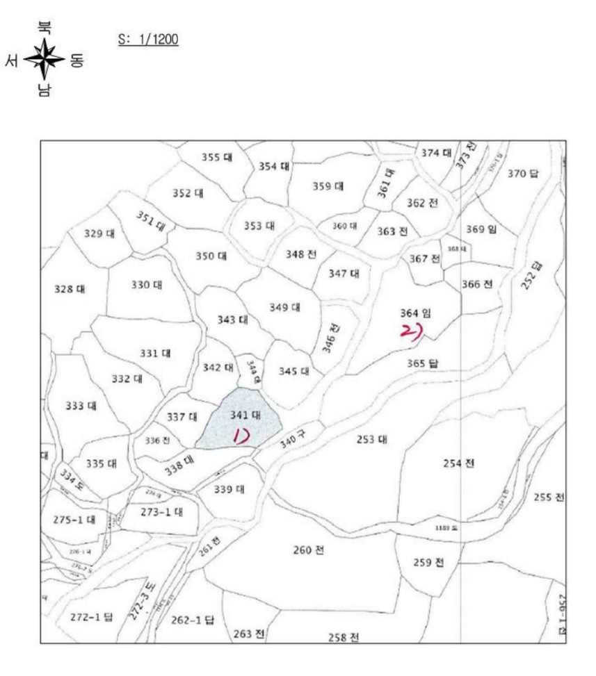 전라남도 보성군 율어면 이동리 341 대지 경매 사진 8