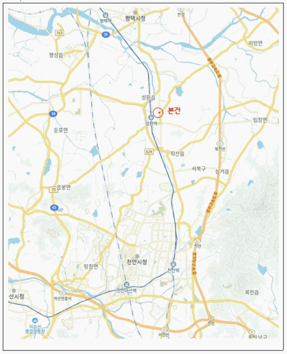 충청남도 천안시 서북구 성환읍 성환리 269-1 외 2필지 대지 경매 사진 18