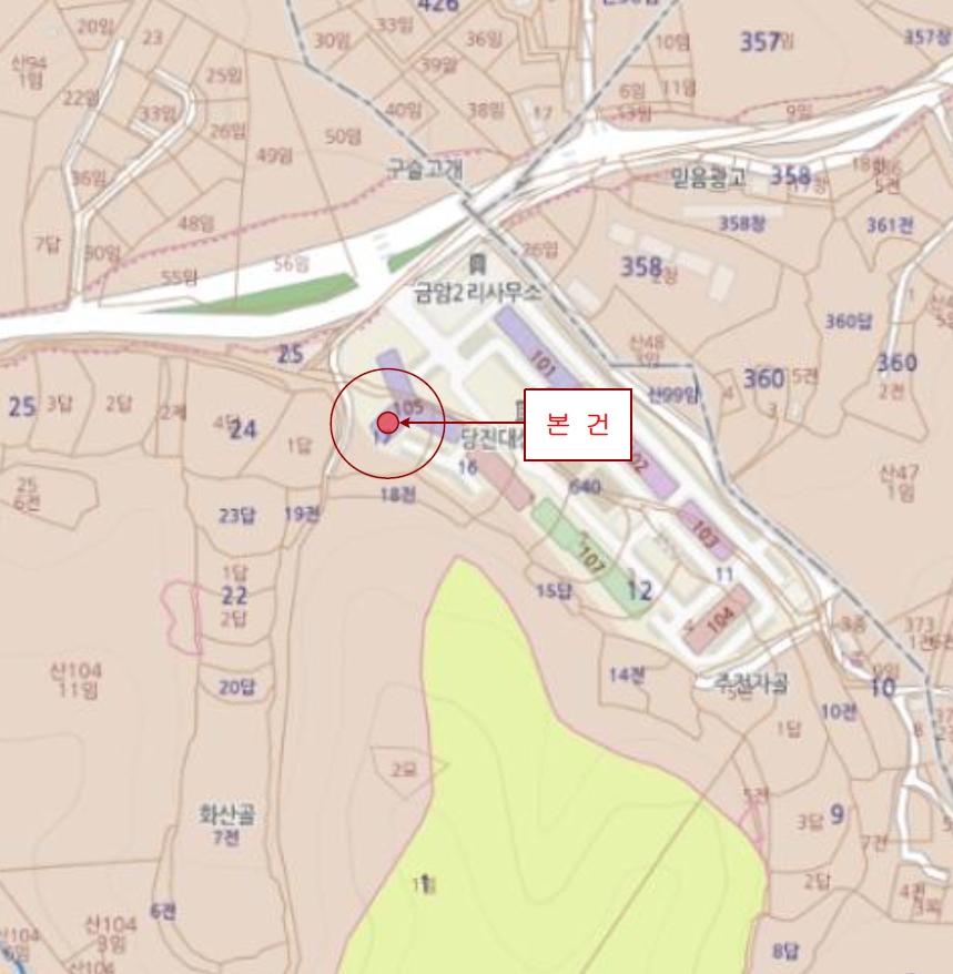 충청남도 당진시 송산면 금암리 11 당진대상아파트 105동 1층109호 외 9필지 아파트 경매 사진 11