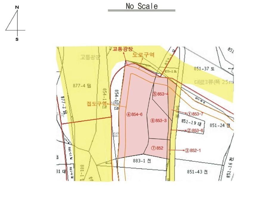 경상북도 칠곡군 약목면 관호리 853-7 외 6필지 도로 경매 사진 22