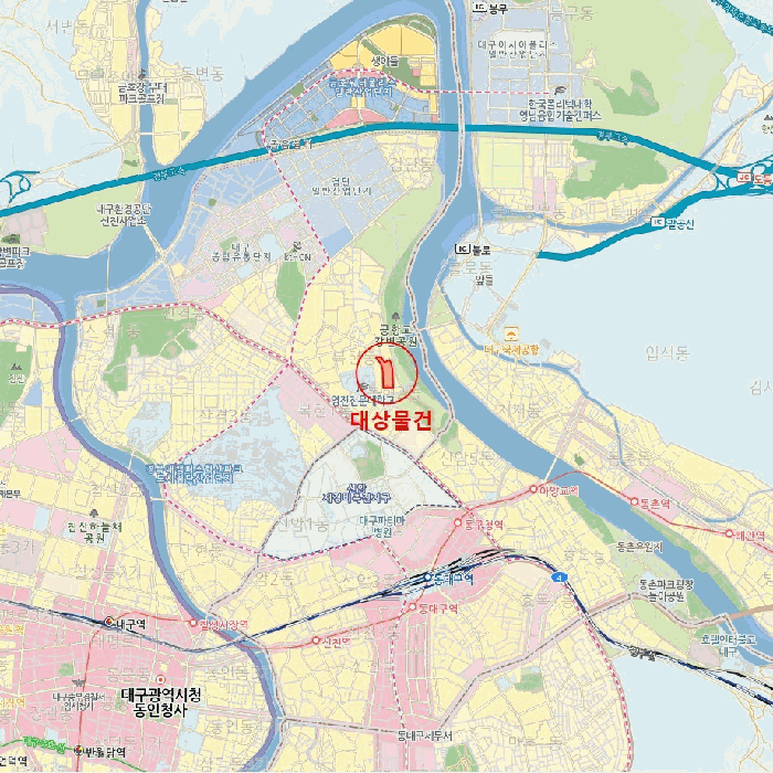 대구광역시 북구 복현동 241-1 복현블루밍브라운스톤 명문세가아파트 201동 8층803호 외 3필지 아파트 경매 사진 8