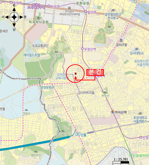 서울특별시 강서구 화곡동 1041-18 에스케이파크리움 제102동 제3층 제301호 외 5필지 다세대주택 경매 사진 11