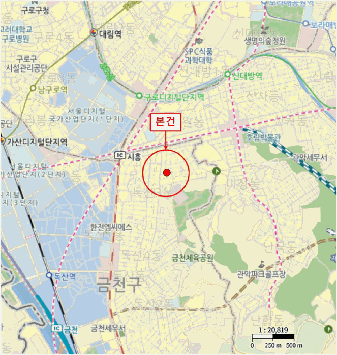 서울특별시 금천구 독산동 884-18 세방스테이 제401호 외 1필지 다세대주택 경매 사진 9