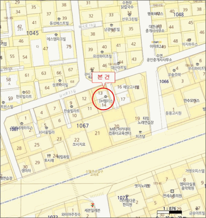 서울특별시 강서구 화곡동 1067-13 디에이치팰리스 제3층 제303호 외 1필지 도시형생활주택 경매 사진 9