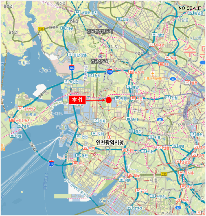 인천광역시 부평구 청천동 6-15 우진드림캐슬 4층402호 외 1필지 오피스텔(주거) 경매 사진 11