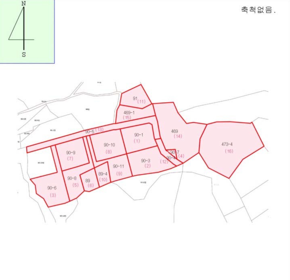 강원특별자치도 평창군 진부면 간평리 90-1 외 10필지 대지 경매 사진 21