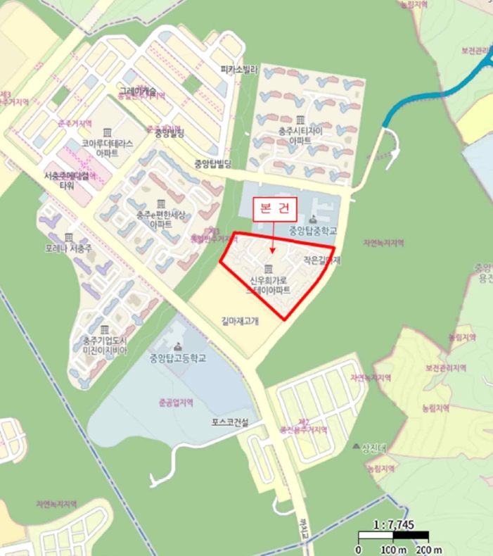 충청북도 충주시 중앙탑면 용전리 696 신우희가로아파트 108동 3층304호 아파트 경매 사진 19