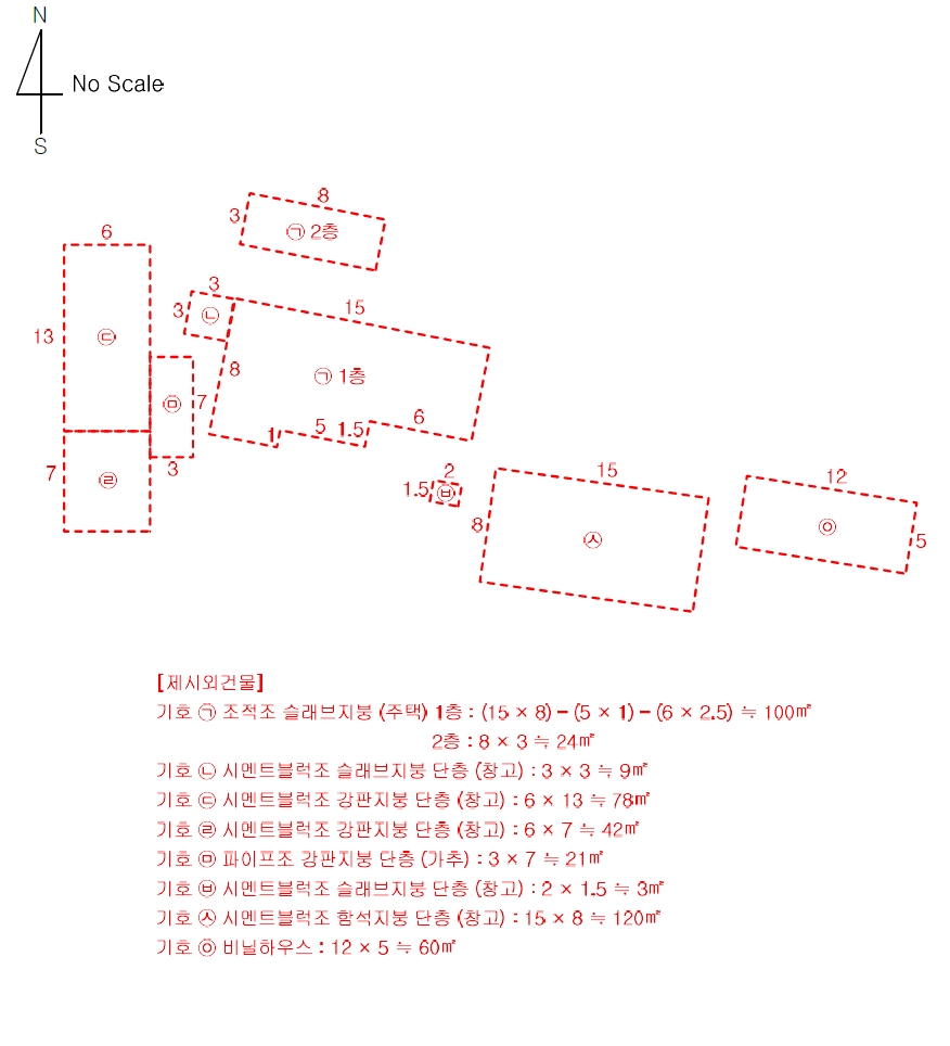 충청남도 홍성군 홍성읍 월산리 51-1 외 2필지 대지 경매 사진 22
